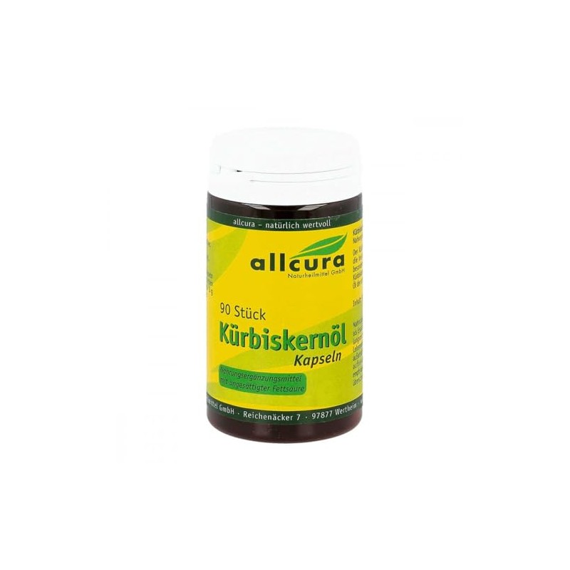 Kuerbiskernoel Capsules, Pack of 90