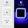 Kinur 6 Pack Blue LED Night Light Plug In, Dusk