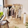 BOQORAD Tripod Clothes Drying Rack Foldable,Floor Standing Drying Rack Clothing,(16