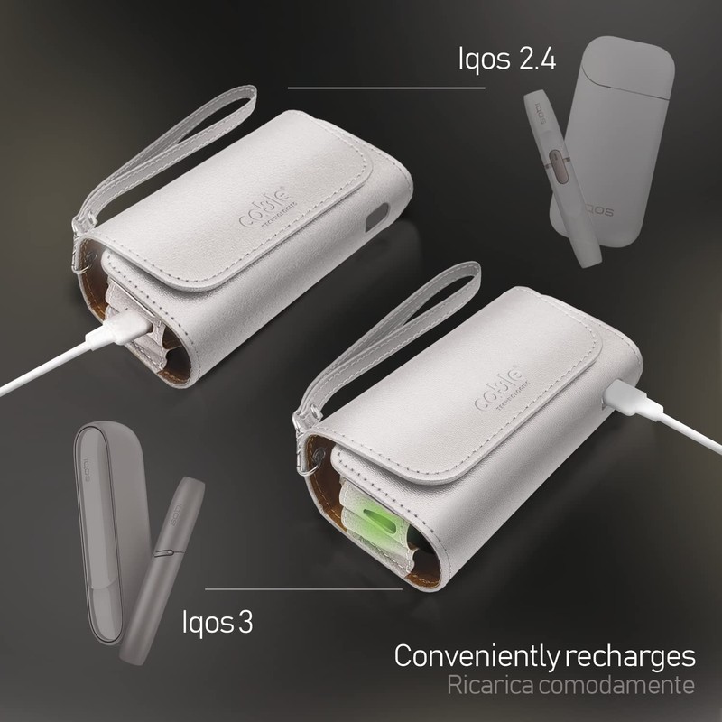 Cable Technologies Luxury Collection Premium PU Leather Case for IQOS