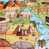 Terra Puzzles Middle East Map Wooden Jigsaw Puzzle 152 Piece,