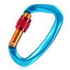 [通拓商品]24KN Non-locking Straight Gate Carabiner 25KN Twist Gate Carabiner Heavy