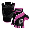 Optimum Women's Nitebrite Fingerless Gloves - Black/Pink, XX-Small