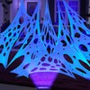 Glow in The Dark White 1000 Sqft Uncut Giant Spider