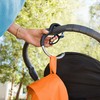 Munchkin Clip and Carry Pushchair Hook, Heavy Duty Aluminium, Black