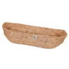 RUDDINGS WOOD Preformed Molded Outdoor Coco Liner for Wall Trough