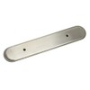 CKP Brand #300 3 in. (76mm) Oval Backplate, Brushed Nickel