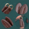 AUEAR, 5 Pack Replacement Zipper Pulls Leather Sliders for DIY