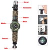 Outdoor Sports Multifunctional Survival Watch Travel Hiking Camping Rescue Paracord