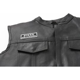 Biker Grandpa Patch, Biker Saying Patches