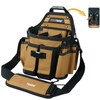 MELOTOUGH Electrician Tool Pouch Bag with Shoulder Strap Professional 15