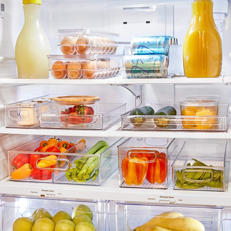 InterDesign Fridge/Freeze Binz Envase para Huevos, huevera de plástico Grande