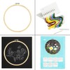 Full Range of Embroidery Starter Kit with Pattern, DIY Cross