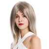WIG ME UP - GFW2472-18T22 Quality Lady Wig shoulder-length fringe