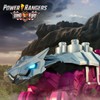 Power Rangers Dino Fury Pink Ankylo Hammer and Green Tiger