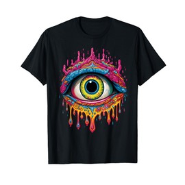 Psychedelic Third Eye | Trippy Colorful Hippie Psychonaut T-Shirt