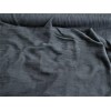 Silk Georgette crinkle fabric Dark gray 1 lin yd 42"