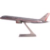 American 40th Anniversary 757-200 Airplane Miniature Model Plastic Snap Fit