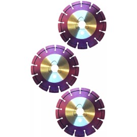 Pro Right Industry Husqvarna XL6-1000 6" Purple Soff Cut Early Entry Diamond Blade (equal) 3pk