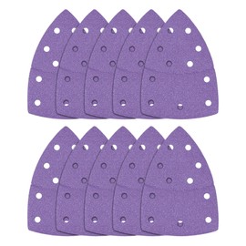 Trend Zirconium 102 x 151mm 80 Grit Abrasive Detail Sanding Sheets, AB/DET/80Z, Pack of 10