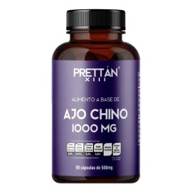 Ajo Chino Suplemento Alimenticio 500mg 90 Capsulas Prettan