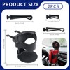 Car Cup Holder 2-Pack – Adjustable Air Vent Drink Holders
