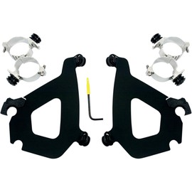 Memphis Shades Trigger-Lock Mounting Kit (Black/Bullet Fairing) Compatible with 07-11 Harley VRSCDX