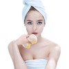 8 Piezas Esponja de Baño de Doble Cara Exfoliante para