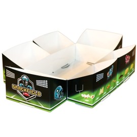 Snackfield Snack Stadium for Football Nights at Home, Snackadium Quick and Easy to Assemble, High-Quality Cardboard with Foil Coating, Perfect Gift Idea for Football Fans