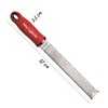 Microplane Microplane Classic Red Zester Grater, Stainless Steel - Citrus