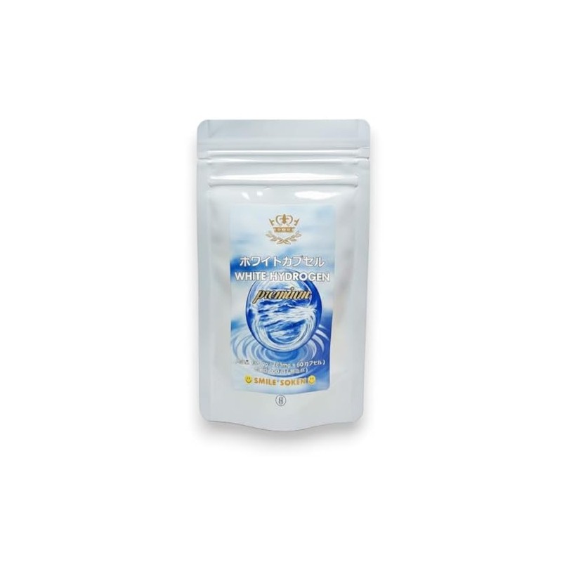 White Capsules Premium Hydrogen Supplement, High Concentration, H2, Health Food,