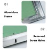 Access Panel 400 * 400mm Surface Coverage White Plasterboard Inspection