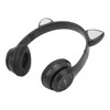 P47M Wireless Headphone Cute Cartoon Cat Ear LED Light 400mAh