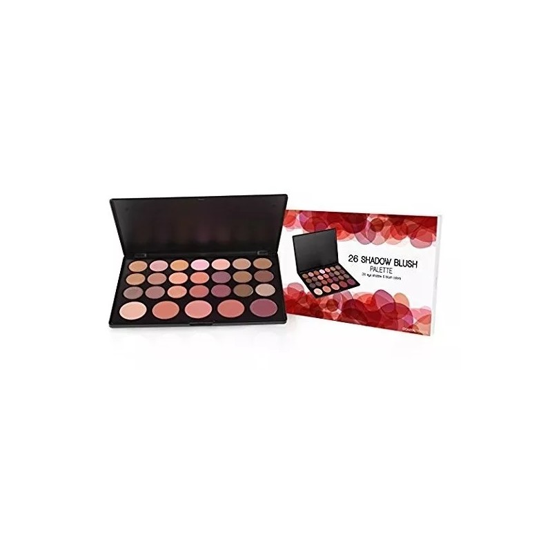 Coastal Scents 26 Shadow Blush Paleta 21 Sombras + 5