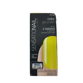 SensatioNail Color Gel Polish 71770 BEAT THE HEAT Shade NOS *READ*