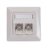 Logilink Keystone Under-Pludge Box Set Pure White + 2 Modules