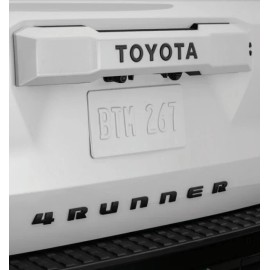 Toyota OEM Toyota 2025 + 4Runner Matte Black Tailgate Letter Inserts PT948-89253-02