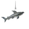 Dynasty Gallery Glass Hammerhead Shark Hanging Standing Figurine Black Eyes