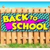 Back to School Banner 13 oz | Non-Fabric | Heavy-Duty