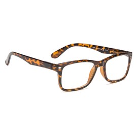 Gafas de lectura estilo clásico vintage para mujer y hombre, Tortoise, Talla unica