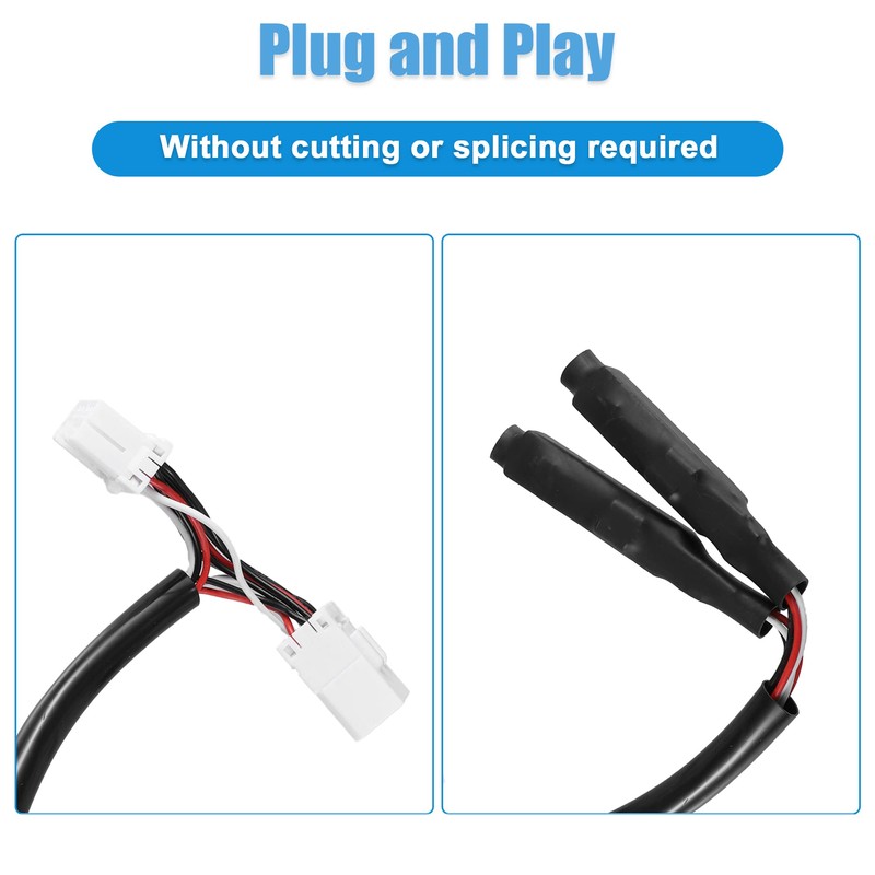 X AUTOHAUX Motorcycle Plug-In Turn Signal Load Equalizer Blinker Flasher