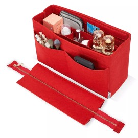 Vercord Felt Purse Organizer Insert Onthego MM Handbag Tote Bag Organizer Bag in Bag