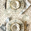 Gold Confetti Paper Table Runner 25' American Made