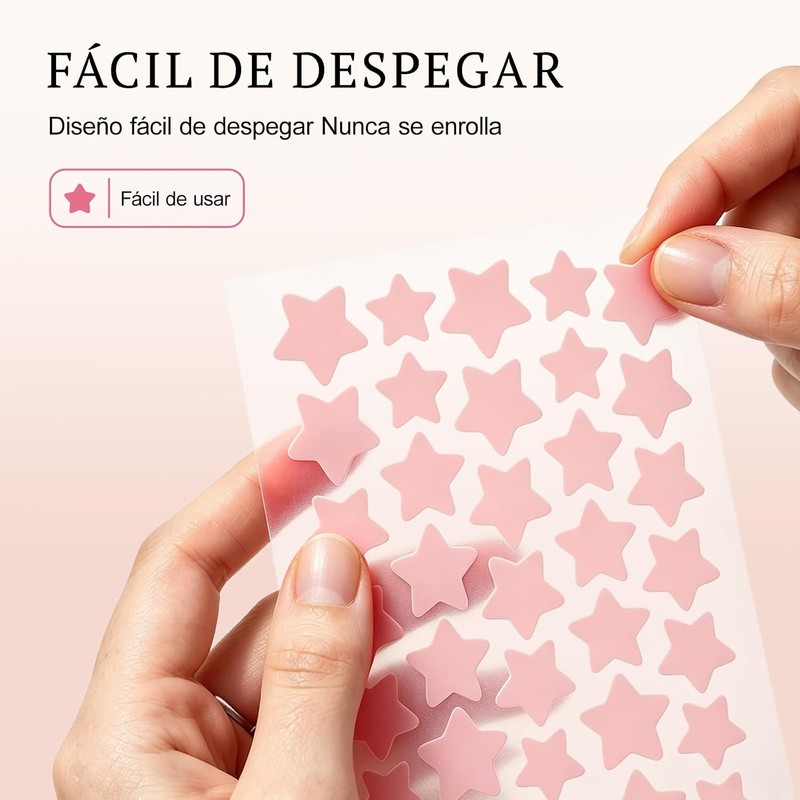 Parches para Acne 320 Piezas, Pimple Patch Estrellas para Granos