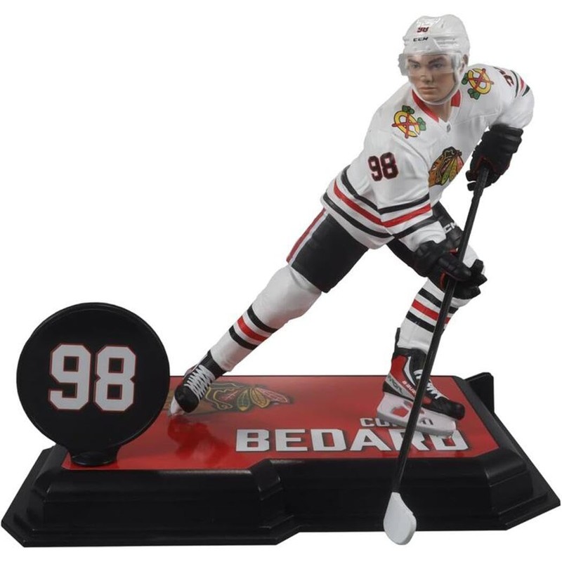 McFarlane Toys - Connor Bedard (Chicago Blackhawks), Figura de 7