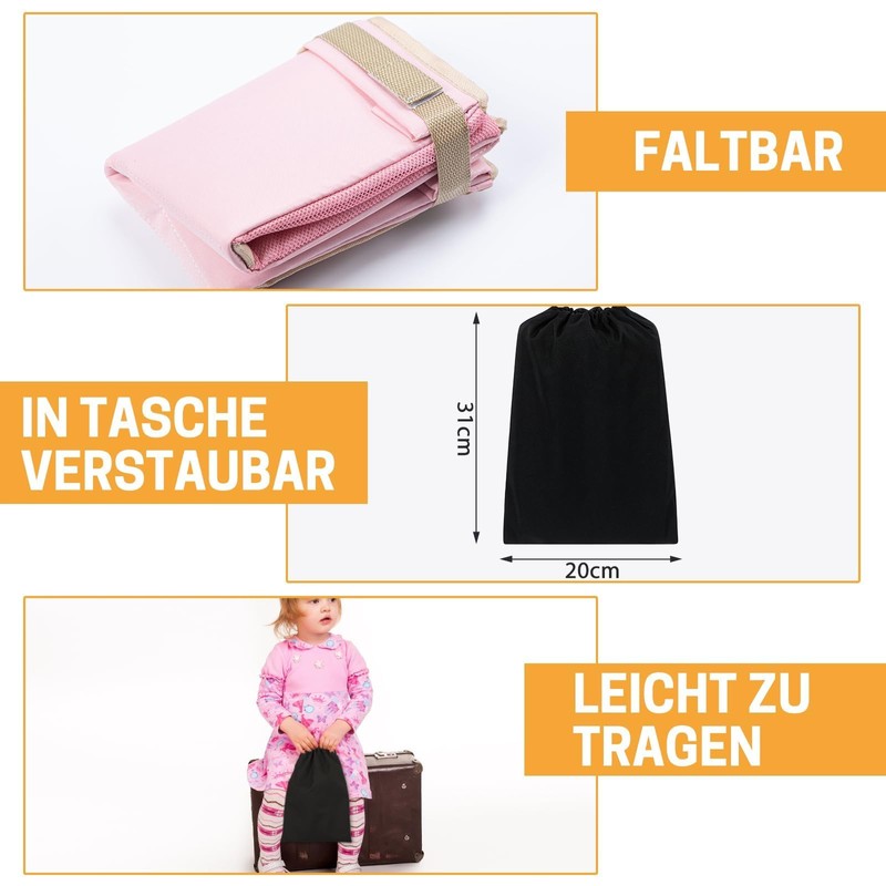 Kids Folding Travel Table with Drawing Function - Car Lap