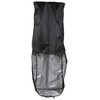 SilverCoated Lawn Mower Waterproof Cover High Temperature Resistance Dustproof Protector(Black