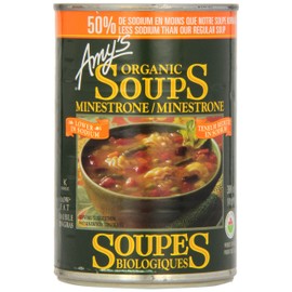 Amy'S Kitchen Organic Light In Sodium Minestrone Soup, 398 ml