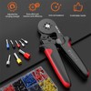 Preciva Ferrule Crimping Tool Kit with 2000PCS Wire Connectors, AWG23-7