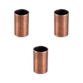 sourcing map Sleeve Bearing 16mm Bore x 18mm OD x 30mm Length Plain Bearings Wrapped Oilless Bushings 3pcs